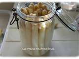 Conserves d'asperges au naturel