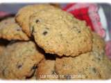 Cookies aux flocons d'avoine et aux pépites de chocolat , une autre recette