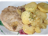 Côtes de porc aux pommes de terre fondantes (Cookéo)