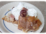 Crumble bananes, cerises, coings et pommes