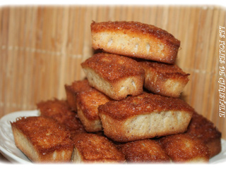 Financiers tout pralin (Thermomix)