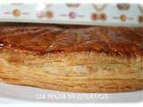 Galette des rois amandes , rhum , chocolat