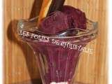 Glace au cassis