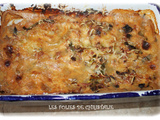 Gratin de poireaux léger