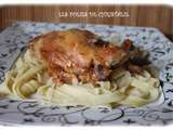 Lapin au vin blanc ( mijoteuse )