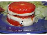 Millefeuille tomate mozzarella