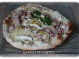 Pizza camembert