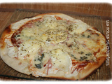 Pizza crème de féta chèvre