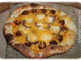 Pizza merguez