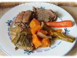 Pot au feu butternut ( mijoteuse)