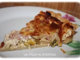 Quiche brie poireaux