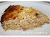 Quiche sans pâte oignons jambon (Thermomix ou pas )