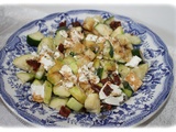 Salade de courgettes croquantes