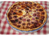 Tarte cerises à la crème