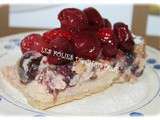 Tarte mirliton aux cerises