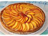 Tarte nectarines amandes