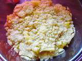 Crumble pommes ananas