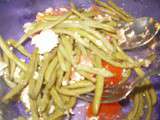 Salade de haricots verts