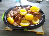 Tajine poulet/abricots/pruneaux