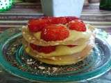 Mille feuilles fraise