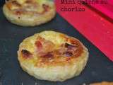 Mini quiche au chorizo