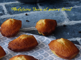 Madeleines Yuzu et poivre timut