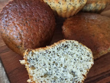 Muffins citron pavot sans oeufs