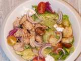 Salade de poulet, avocat & citron vert