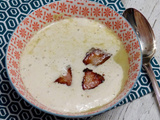 Velouté d'endives et espuma au lard