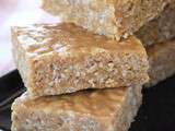 Carrés rice krispies au beurre d'arachide- résultat du tirage au sort pour gagner l'actifry