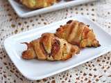 Feuilletés façon rugelach aux fromage de chèvre et prosciutto