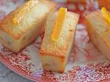 Financiers au beurre noisette et aux oranges confites