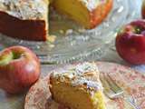 Gâteau aux pommes et au mascarpone