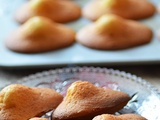 Madeleines à la fleur d'oranger