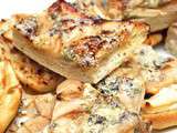 Pizza poire et roquefort