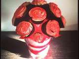 Bouquet de cupcakes au café