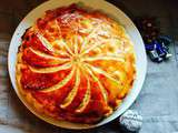 Galette des rois version pistache framboise