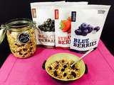 Granola fruits rouges avec mon partenaire Elixanatur.fr