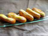 Minis éclairs au lemon curd (citron)