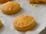 Biscuits salés au cheddar et safran