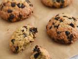 Cookie à l'avoine, sirop d'érable et chocolat