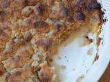 Crumble rustique Pommes / Poires