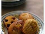 Madeleines à l'huile d'olive