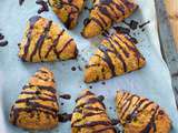 Scones à la courge, ricotta et chocolat