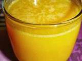 Jus de carottes et nectarines