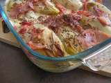 Gratin endives-jambon au Maroilles