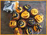 Muffins aux poires déco Halloween