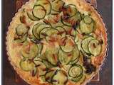 Tarte aux courgettes et aux pignons