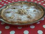 Tarte noix au calvados