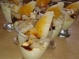 Verrine Mascarpone poire et caramel